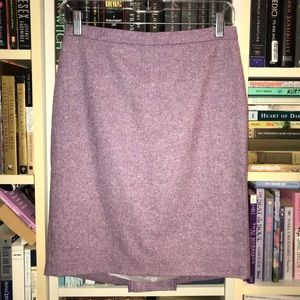 French Connection FCUK Purple Fantail Pencil Skirt
